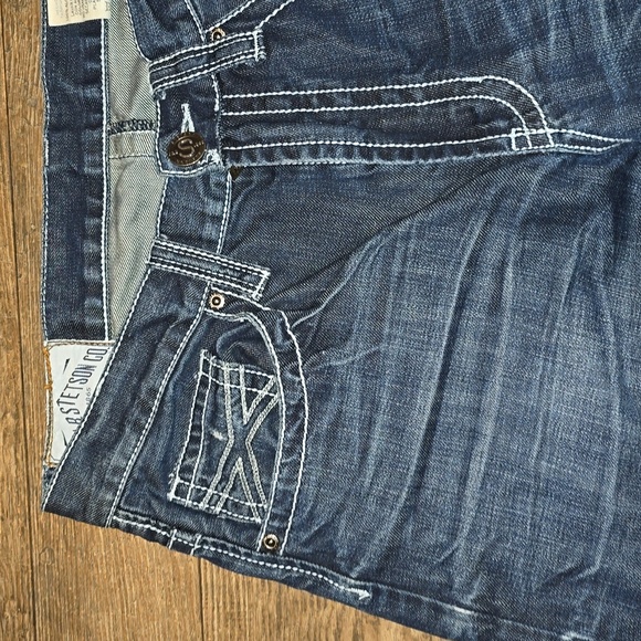 EUC JOHN B. STETSON CO. MEN'S JEANS - Picture 5 of 17